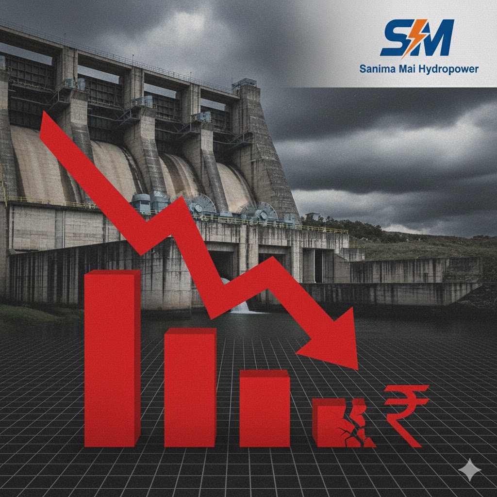 सानिमा माइ हाइड्रोपावरको नाफा आधाभन्दा बढी घट्यो